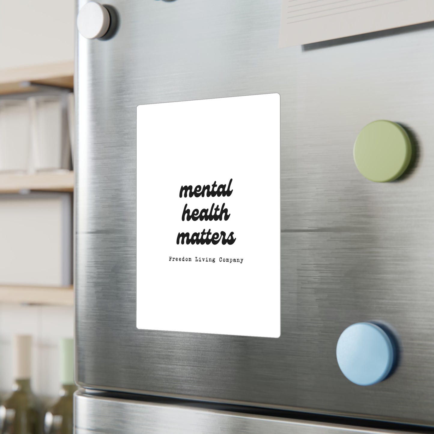 "mental health matters" sticker 1
