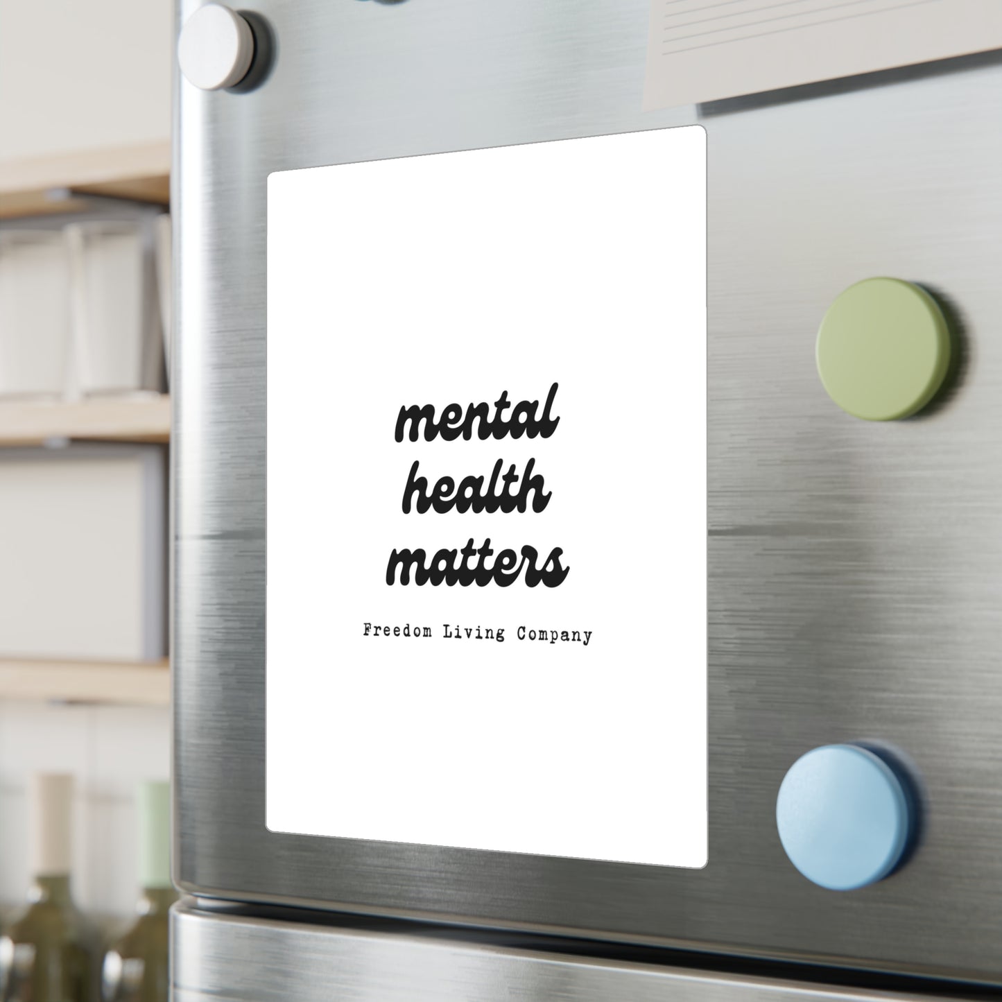 "mental health matters" sticker 1