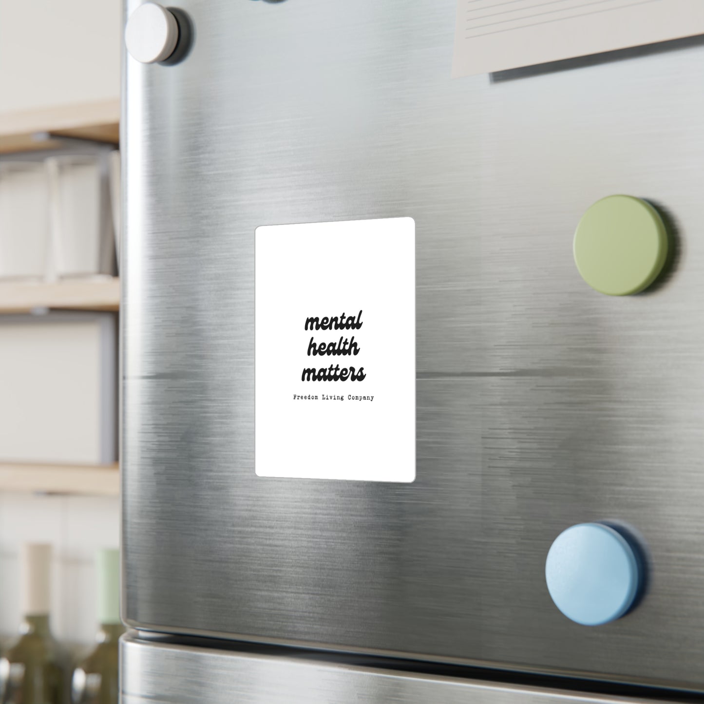 "mental health matters" sticker 1