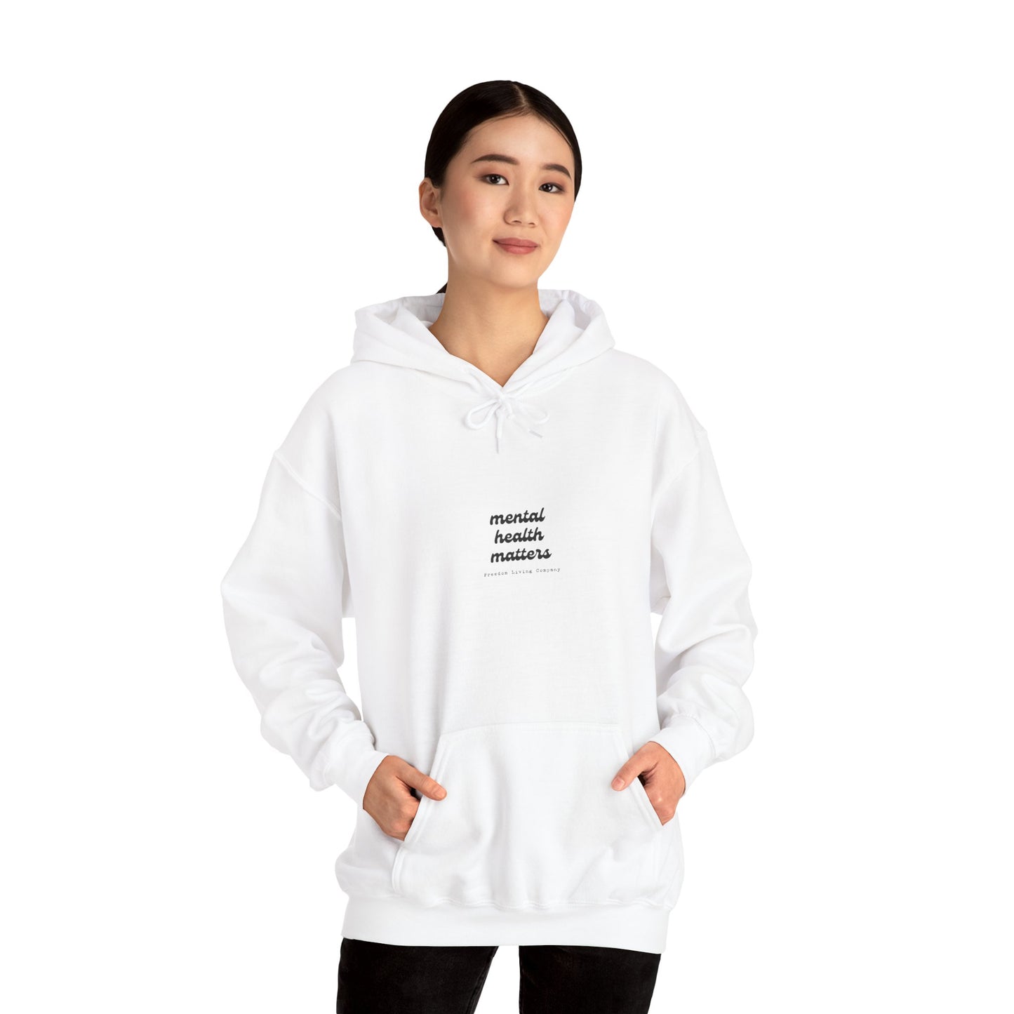 unisex heavy blend™  "mental health matters" hooded sweatshirt