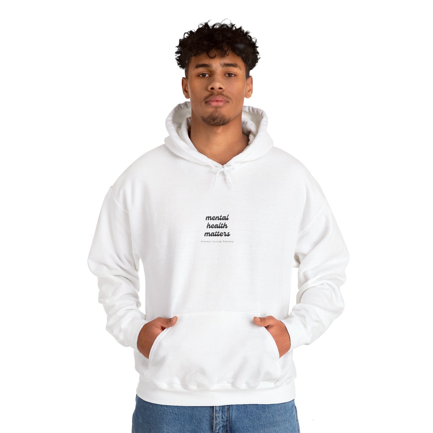 unisex heavy blend™  "mental health matters" hooded sweatshirt