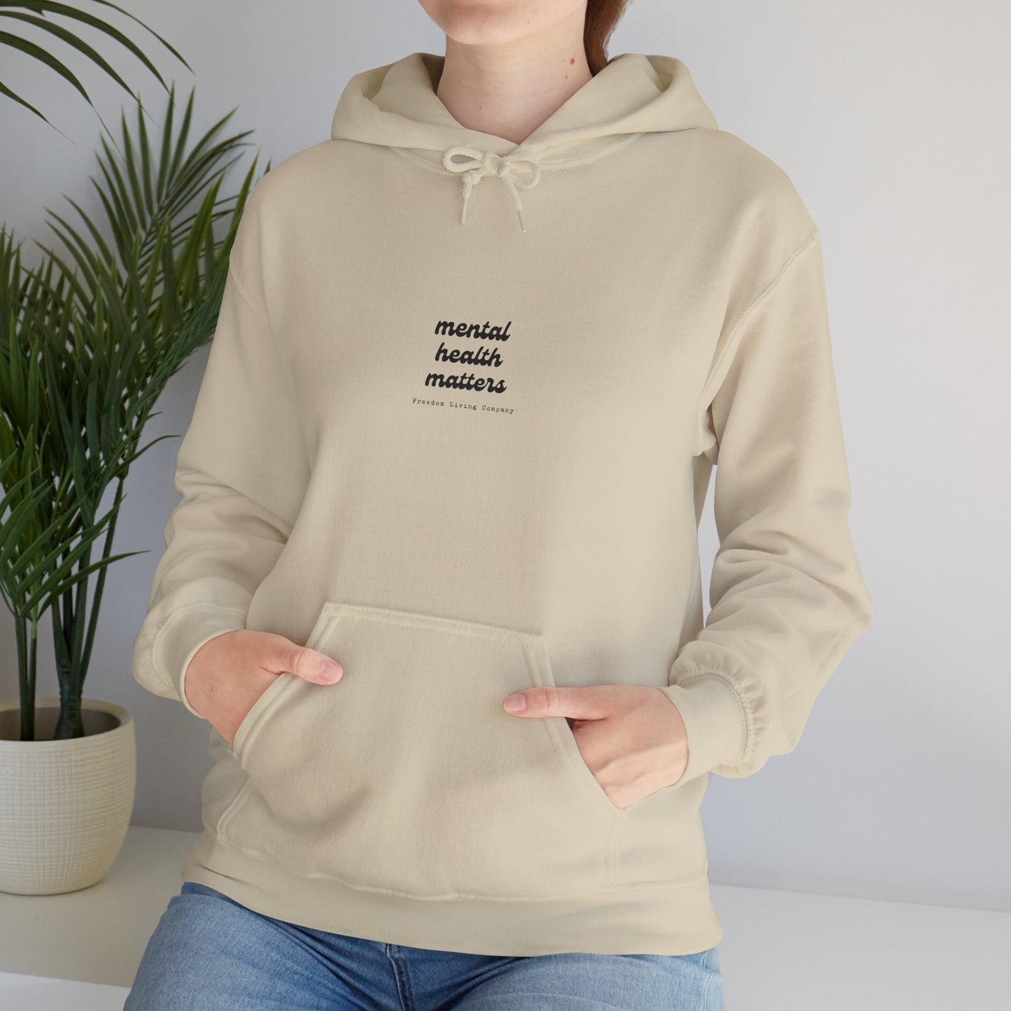 unisex heavy blend™  "mental health matters" hooded sweatshirt