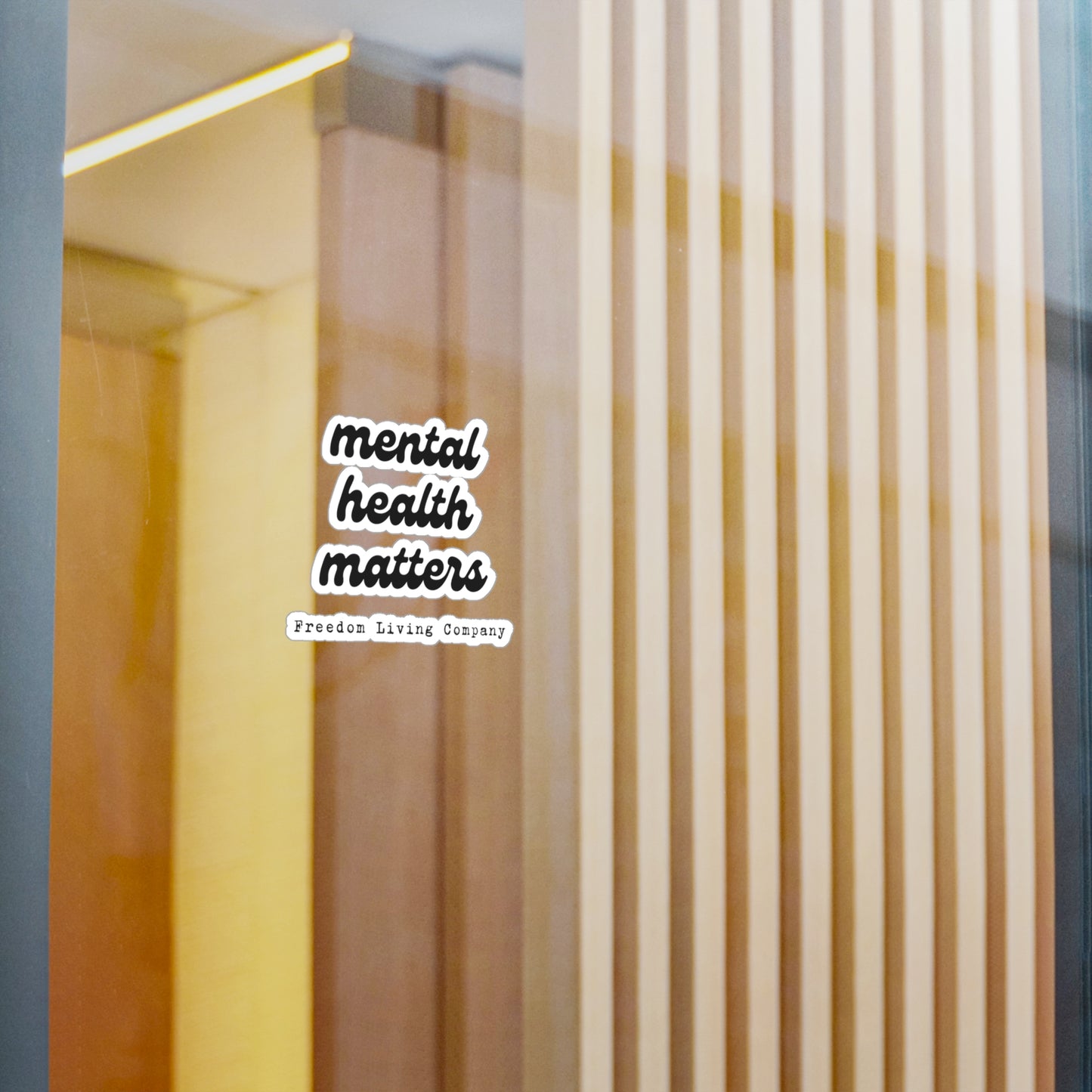 "mental health matters" sticker 2