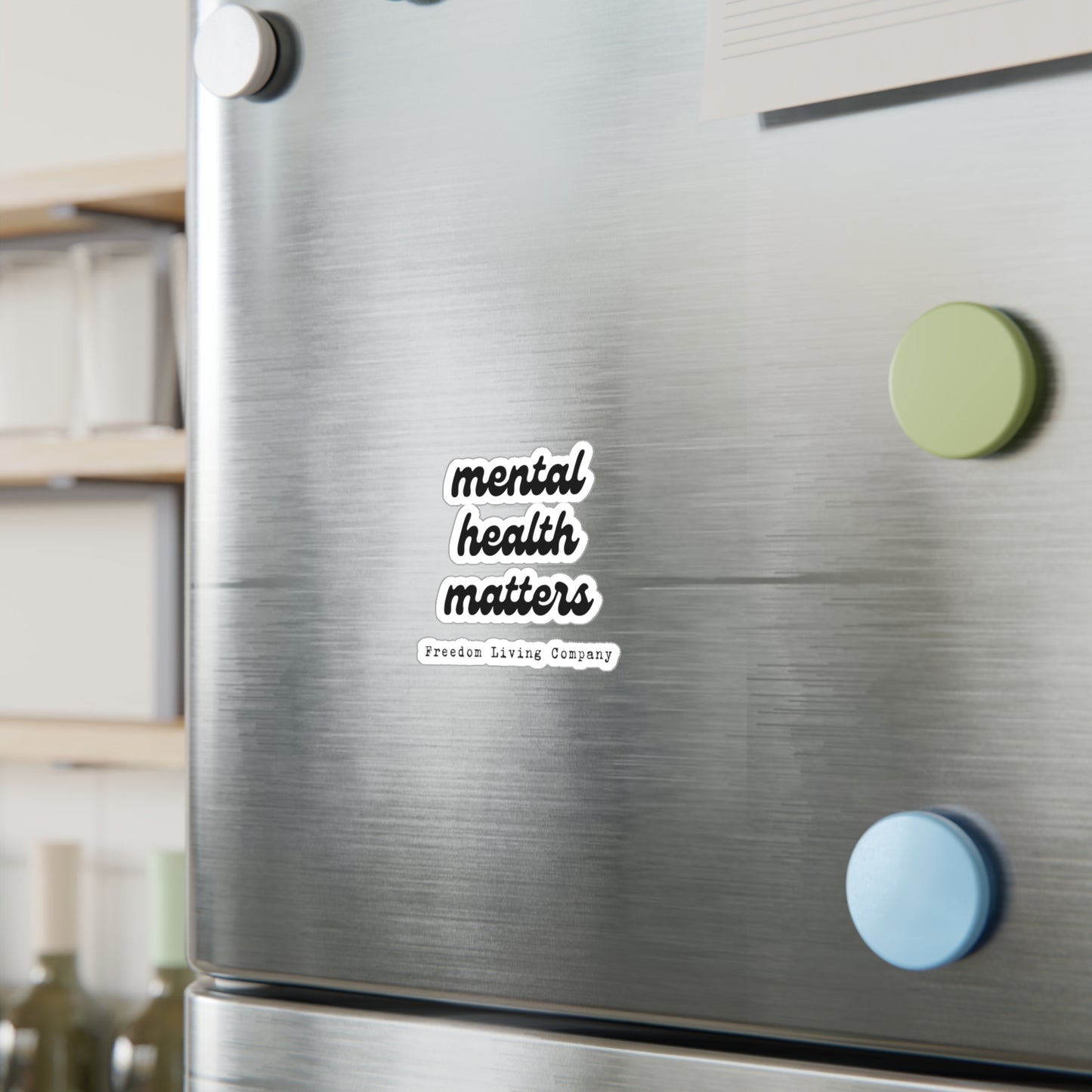 "mental health matters" sticker 2