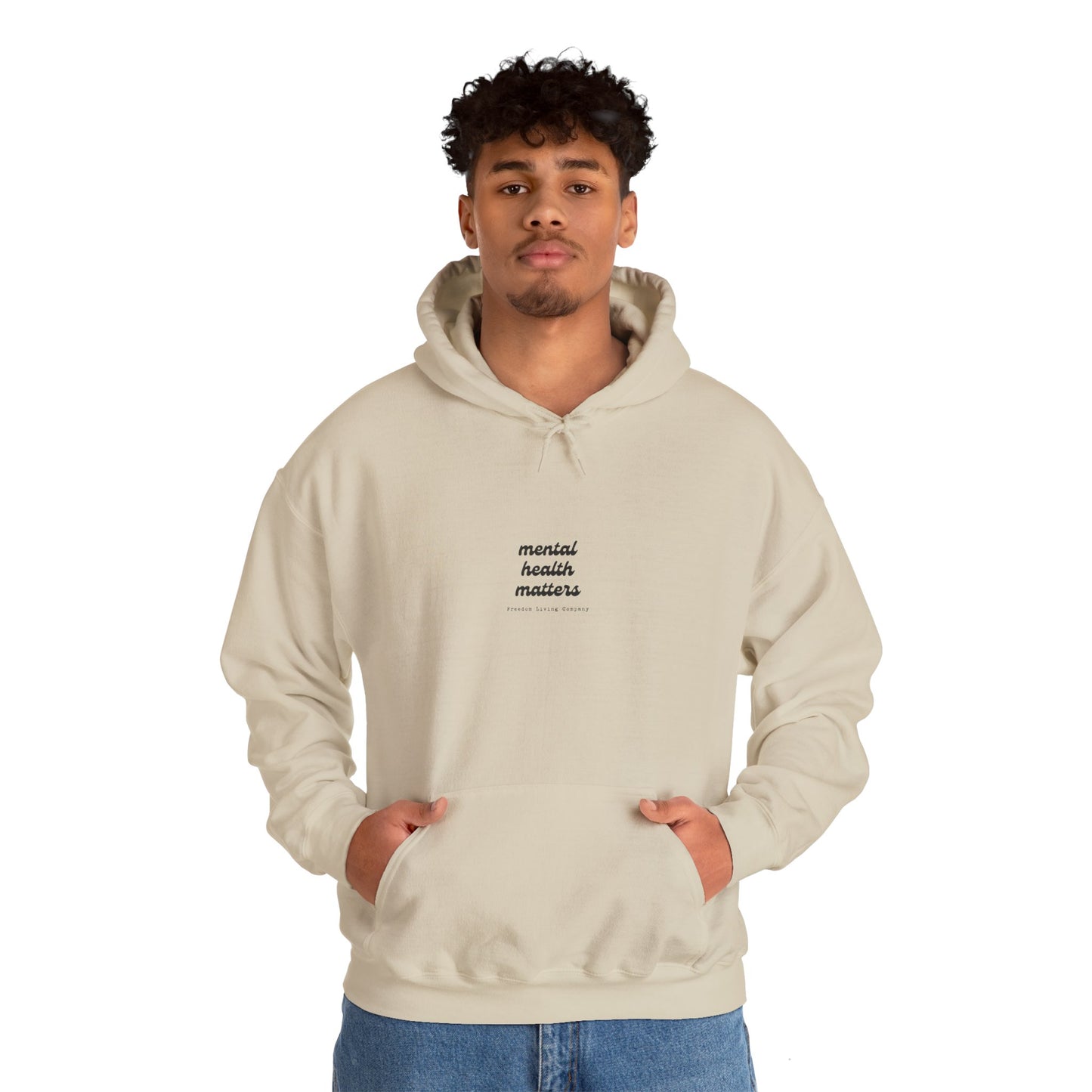 unisex heavy blend™  "mental health matters" hooded sweatshirt