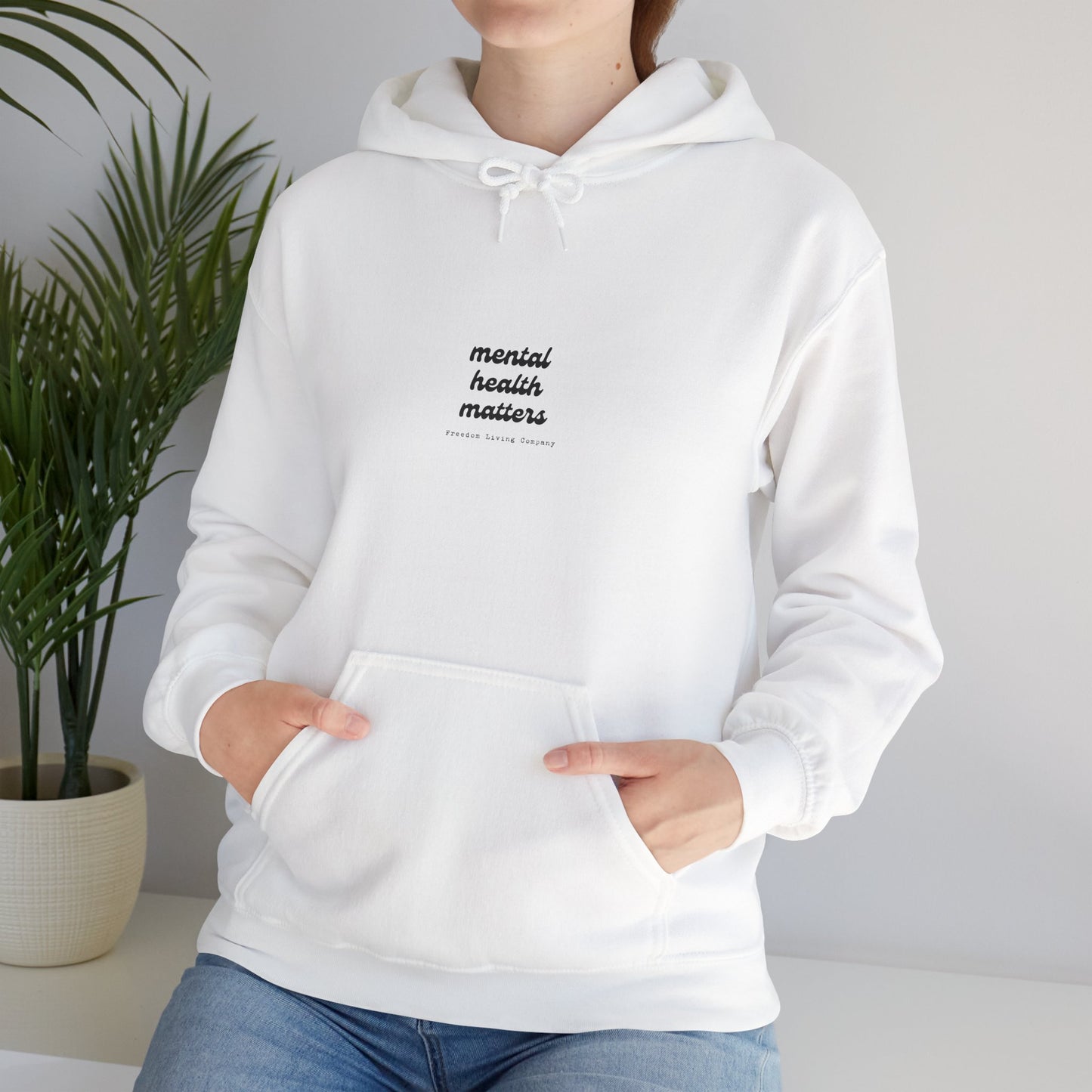 unisex heavy blend™  "mental health matters" hooded sweatshirt